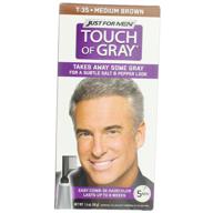 just for men touch of gray haircolor t-35 medium brown - buy 2 & save! logo