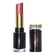 💄 revlon super lustrous glass shine lipstick - moisturizing lip color with aloe, hyaluronic acid, and rose quartz - glossed up rose (003), 0.15 oz logo