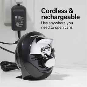 img 3 attached to 🔋 Hands-Free Hamilton Beach Walk 'n Cut Can Opener - Cordless, Rechargeable, Black 76501G