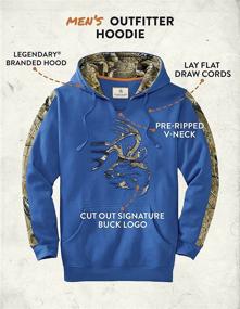 img 1 attached to Legendary Whitetails Outfitter Hoodie XX Large Outdoor Recreation