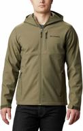 🧥 columbia ascender hooded softshell jacket - men's active apparel logo