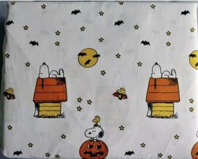 img 1 attached to Peanuts Halloween Snoopy Woodstock Berkshire Blanket