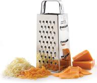 efficient norpro stainless 🧀 steel grater for easy food preparation logo