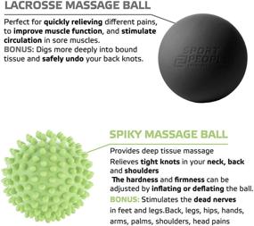 img 2 attached to Massage Balls Lacrosse Natural Rubber