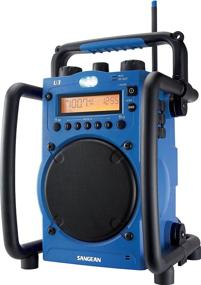 img 4 attached to 🎵 Sangean U3 Цифровое настройка радио: AM/FM Ультра прочный и водонепроницаемый - Синий/Черный.