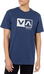 img 2 attached to Футболка с коротким рукавом с графическим рисунком RVCA: мужская одежда, которая поднимает ваш стиль.