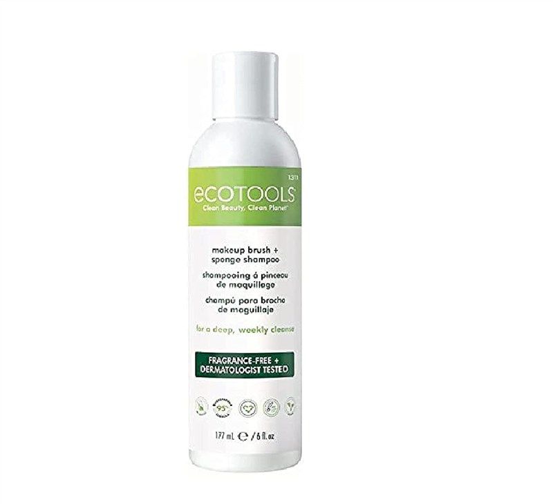 ecotools makeup brush cleansing shampoo logo