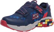 👟 skechers mega craft cubotrons little boys' medium sneaker shoes logo