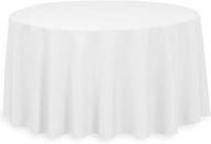 polyester round tablecloth, linentablecloth - 120 inch diameter logo