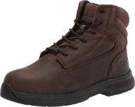 black steel toe boot - wolverine logan: ideal occupational health and safety product logo