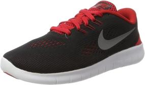 img 4 attached to 🏃 Nike Free RN GS Running Shoes Sneaker black/white: Enhanced Performance and Sleek Design