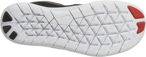 img 1 attached to 🏃 Nike Free RN GS Running Shoes Sneaker black/white: Enhanced Performance and Sleek Design