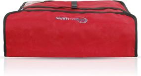 img 2 attached to Simpli-Magic Reusable Insulated Delivery Bag, 20 x 20 x 5 inches, Red