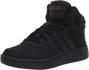 img 4 attached to 👟 Black Adidas Hoops Men's Sneaker