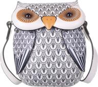 👜 qzunique cartoon leather handbag satchel: stylish women's handbags & wallets for fashionable satchels logo