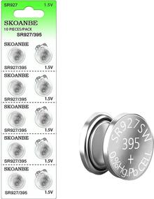 img 4 attached to 💡 SKOANBE 10PCS LR926 SR927SW 1.5V AG7 399 395 395A LR57 Упаковка батарей для часов