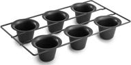 🥐 perfectly crispy popovers every time: bellemain 6 cup nonstick popover pan logo