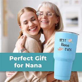 img 3 attached to 🎁 KEDRIAN Nana Tumbler 30oz: Perfect Gifts for Nana, Birthday & Christmas Presents, Personalized Nana Mug, Grandkids-Inspired Nana Gifts and More!