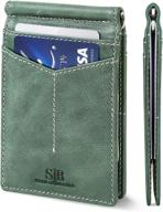 distinctive serman brands minimalist accessories for men: wallets, card cases & organizers with secure blocking technology logo