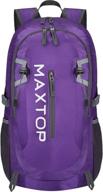 🎒 maxtop 40l lightweight packable hiking backpack for traveling camping - water resistant, foldable, outdoor travel daypack логотип