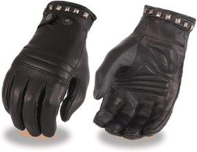 img 2 attached to 🧤 Stylish & Versatile: Milwaukee Leather MG7755 Ladies 'i-Touch' Thermal Lined Gloves with Studs