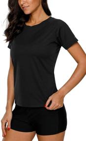 img 1 attached to 👙 Stay Protected and Stylish with Vegatos Women UV Protection Swim Shirts