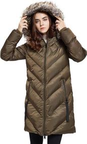 img 4 attached to 👚 Quilted Padded Thicken Women's Clothing: The Ultimate Choice for Style and Comfort