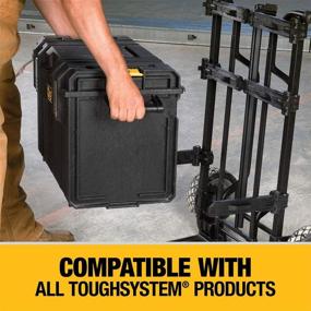 img 2 attached to 🧰 DEWALT DWST08204 Tool Box Tough System - Extra Large: A Heavy-Duty Storage Solution