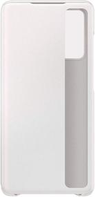img 1 attached to 📱 Enhance Your Samsung Galaxy S20 FE 5G with the Stylish White S-View Flip Case (US Version)