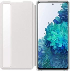 img 3 attached to 📱 Enhance Your Samsung Galaxy S20 FE 5G with the Stylish White S-View Flip Case (US Version)