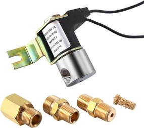 img 1 attached to 💧 Mudder 990-53 Humidifier Water Inlet Valve, Compatible with GeneralAire, 24V, 3.5 Gallon/hr, Solenoid Valve