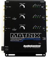 🔊 enhanced seo: audiocontrol matrix plus black 6-channel line driver with remote level control input logo