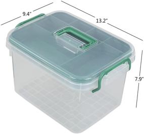 img 3 attached to 🩺 Medicine Organizer - Qsbon Storage Container