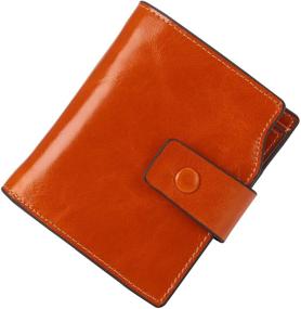 img 2 attached to Yafeige Leather Wallet Compact Tri Fold