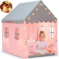 🏰 princess outdoor children's playhouse with windows - fun and imaginative" logo