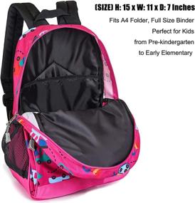 img 1 attached to JinBeryl Backpack Toddler Girls Lightweight Backpacks in Kids' Backpacks