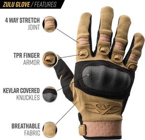 img 2 attached to 🧤 Maximize Battle Performance with Valken Zulu Tactical Gloves