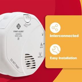 img 2 attached to 🔥 SA521CN-3ST Hardwired Wireless Smoke Alarm with Photoelectric Sensor and Battery Backup - FIRST ALERT