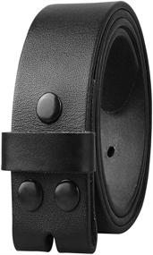 img 4 attached to NPET Leather Vintage Distressed Coffee Men's Accessories in Belts