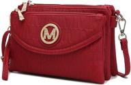 👜 mkf women's crossbody bag with multiple compartments - handbags, wallets, and shoulder bags for women logo