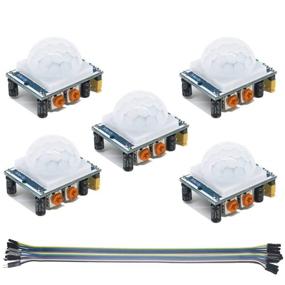 img 4 attached to 🤖 DAOKI 5Pcs PIR IR Module HC-SR501: Efficient Infrared PIR Motion Detector for Raspberry Pi Kits with Dupont Cable