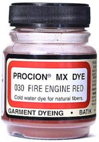 img 1 attached to 🔥 Intense Fire Engine Red: Deco Art Jacquard Procion MX Dye (2/3-Ounce - PMX-1030)