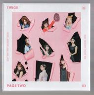 twice - page two (2nd mini album) [pink ver.] + photocard set logo