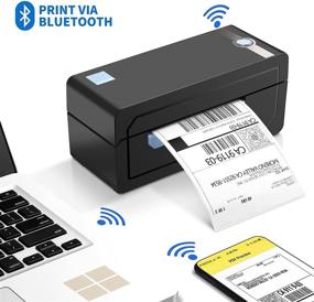 img 3 attached to 🏷️ High-Speed 4x6 Bluetooth Thermal Label Printer for Shipping Labels