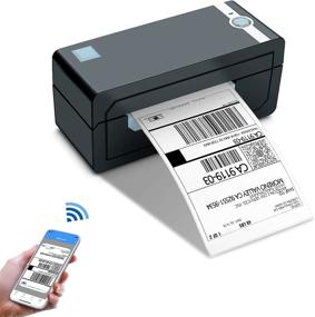 img 4 attached to 🏷️ High-Speed 4x6 Bluetooth Thermal Label Printer for Shipping Labels