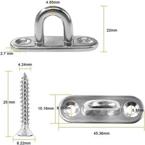 img 2 attached to 🔩 Ultimate Stainless Marine Hardware Screws: Hushtong Collection for Reliable Performance