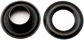 img 1 attached to 🔘 High-Quality C S Osborne Black Grommets Washers for Durable and Stylish Fastening Solutions