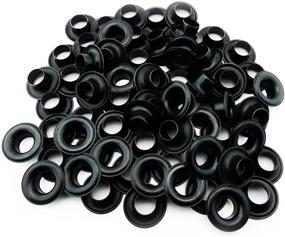 img 2 attached to 🔘 High-Quality C S Osborne Black Grommets Washers for Durable and Stylish Fastening Solutions