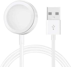 img 4 attached to 🔌 AICase iWatch Charger - Magnetic Wireless Charging Cable for Watch SE/6/5/4/3/2/1, 38mm/40mm/42mm/44mm (2M)