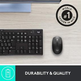 img 1 attached to Беспроводная мышь Logitech M190 для левой и правой руки